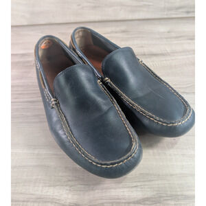 Frye Gree Leather West Driver F2070/A12 Slip On Loafer Moccasins Mens Sz 8.5